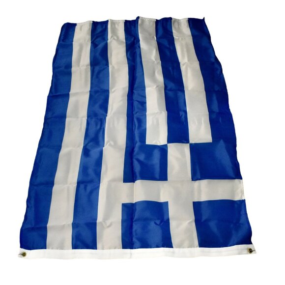 Valley Forge Greece Outdoor Flag w/Grommets Perma Nyl Size 3ft x 5ft - Picture 2 of 6